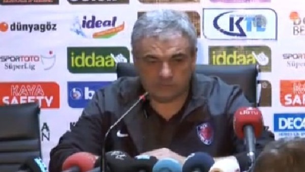 Rıza Çalımbay: 'Mağlubiyeti hak ettik'