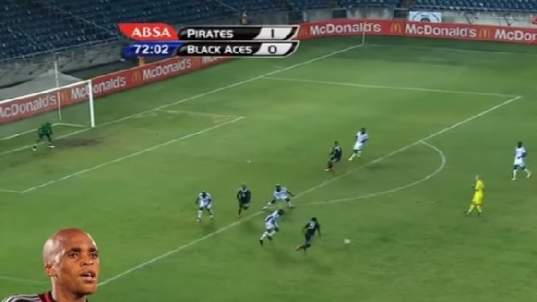 Güney Afrika Ligi'nde çılgın gol!