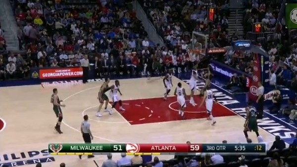 Kyle Korver'dan 65 saniyede 11 sayı!