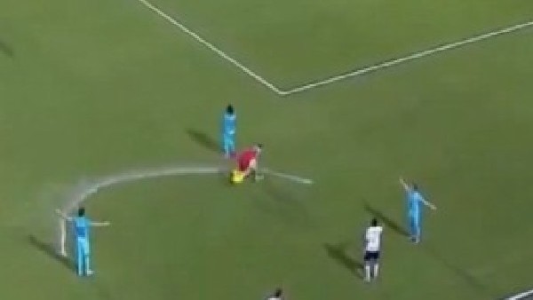 Hakemlere de eğlence çıktı!