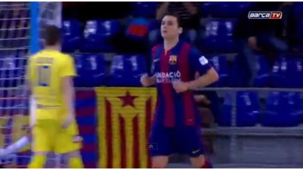Barcelona futsal takımından müthiş goller