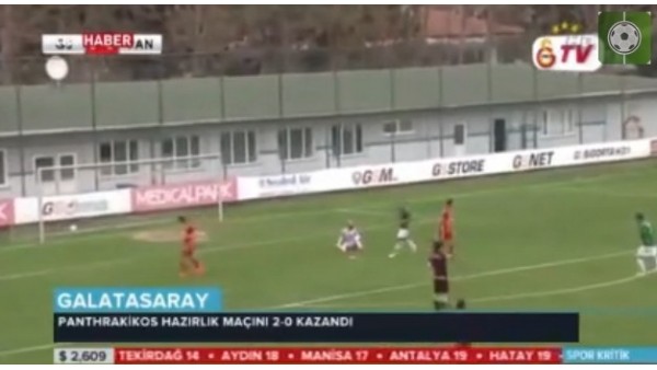 Galatasaray, Panthrakikos ile hazırlık maçı yaptı