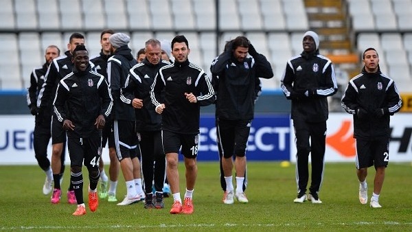 Beşiktaş, Jan Breydelstadion'da Antrenman Yaptı