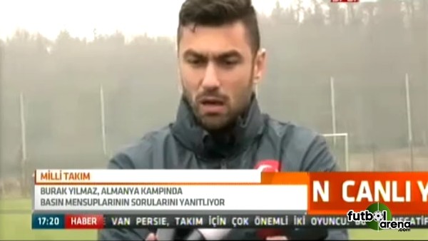 Burak Yılmaz: 'Hollanda'yı yenersek EURO 2016'ya gideriz'