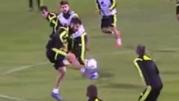 Isco'dan antrenmanda şık hareketler