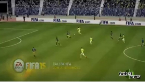 FIFA 15'te çılgın goller!...