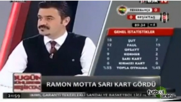 Sow atınca BJK TV spikeri...