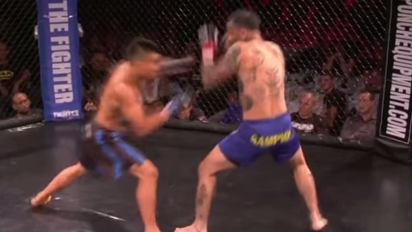 Artistlik yaptı, 30 saniyede nakavt oldu!