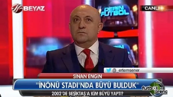 Sinan Engin'den Beşiktaş'a 'büyü' iddiası
