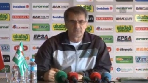 Şenol Güneş: 'Hatalar sürekli aleyhimize oluyor'