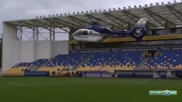 Zemini kurutmak için helikopter kullandılar