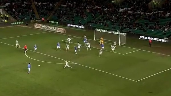 Topun gelişine çok iyi vurdu!