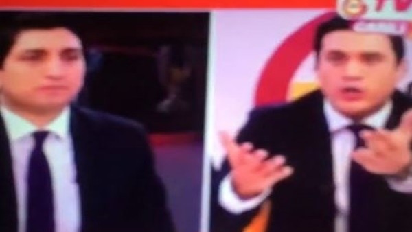 Fenerbahçe'nin gol esnasında GS TV spikeri