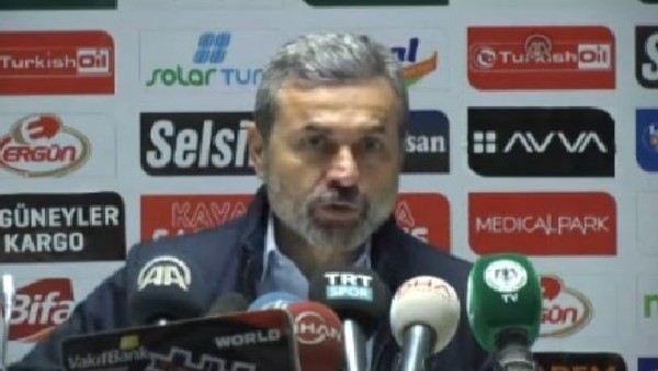 Gaziantepspor-Konyaspor maçının ardından