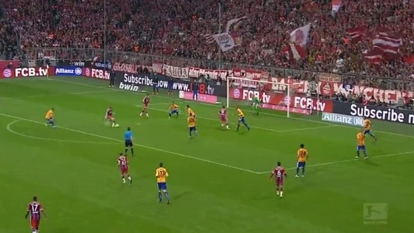 Schweinsteiger'den gelişine müthiş gol