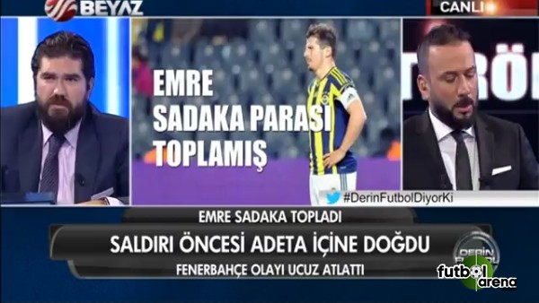 Ahmet Çakar canlı yayını terk etti