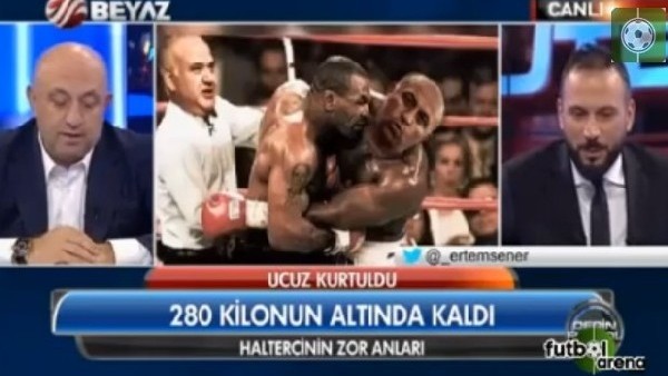 Sinan Engin Mike Tyson'a karşı