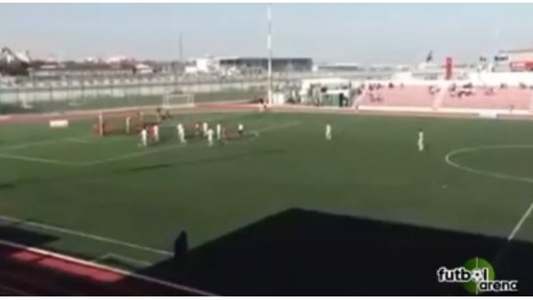 U16 maçında derslik gol!