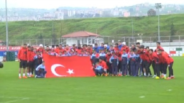 Trabzonspor, Gençlerbirliği maçı hazırlıklarını sürdürdü