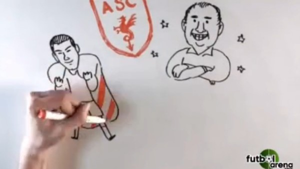 Zidane'ın kariyerinin çizgi film oldu