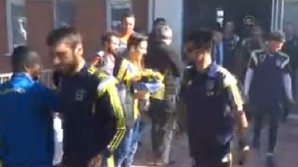 Fenerbahçe kafilesi Eskişehir'e geldi