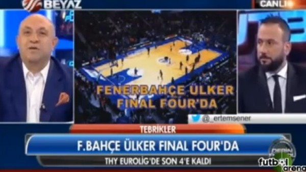 Fenerbahçe Ülker maçı sonrası Beyaz TV