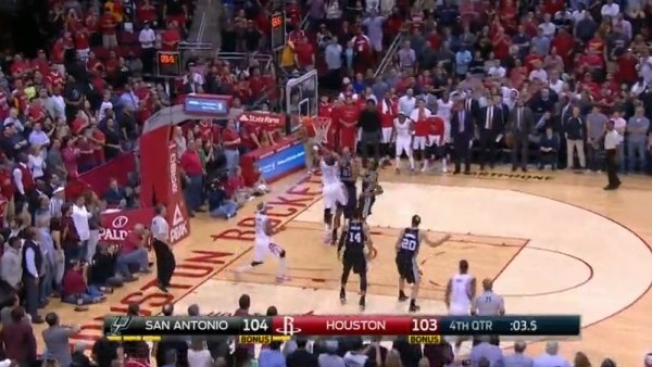 Tim Duncan'dan maç kazandıran blok