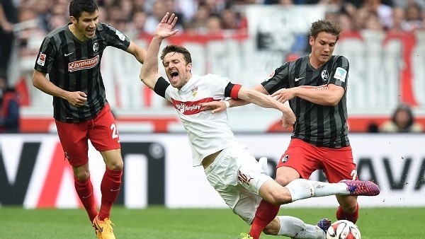 Stuttgart 2-2 Freiburg - Maç Özeti (25.4.2015)