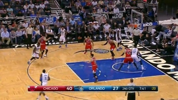 Elfrid Payton'dan Taj Gibson posteri