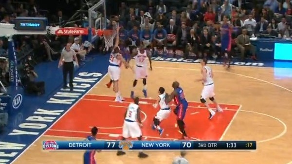 Reggie Jackson'dan müthiş smaç