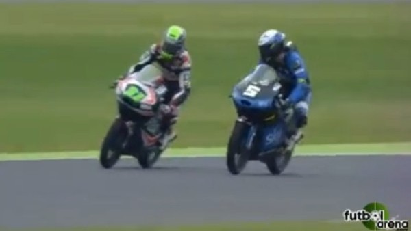 Motosiklet üzerinde kavga!