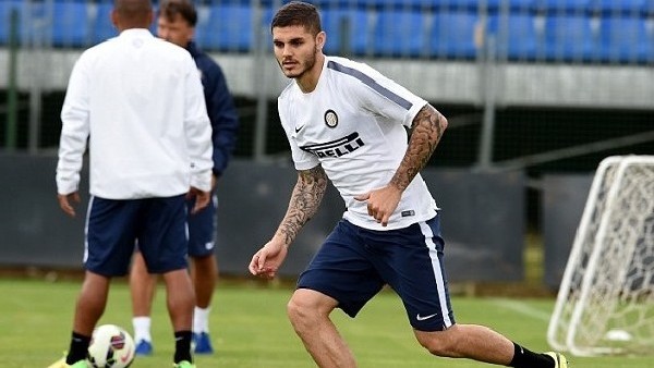 Icardi'den Antrenmanda Müthiş Vole!