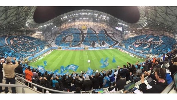 Muhteşem Marsilya tribünleri