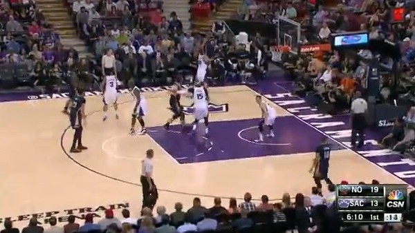 DeMarcus Cousins 24 sayı, 20 ribaund, 13 asist