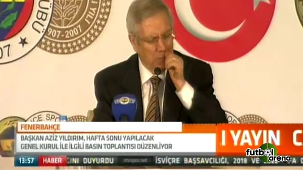 Aziz Yıldırım: 'Beni tehdit ediyorlar'