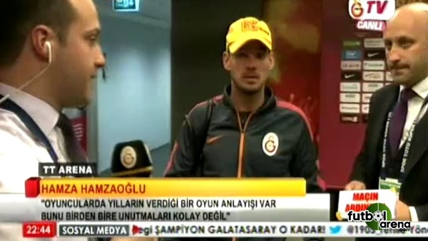 Wesley Sneijder: 'Rakiplerimizi düşünmüyoruz'