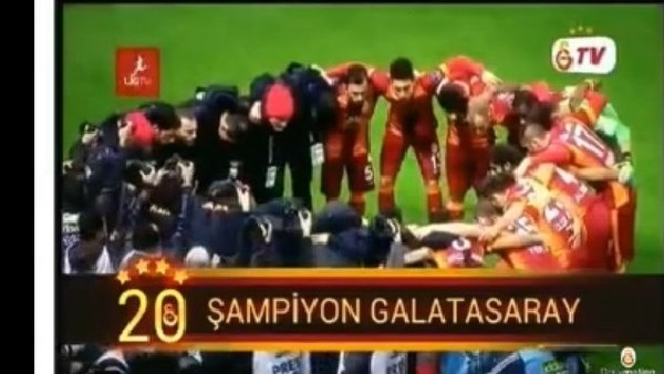 Galatasaray'ın şampiyonluk klibi