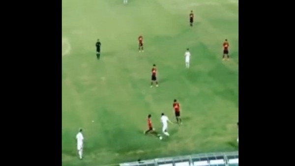 Yediği çalımın acısını başkasından çıkardı