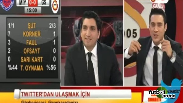 Yasin golü attı, GS TV çıldırdı!