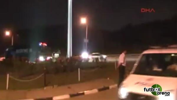 Ümraniye'de taraftar baskını