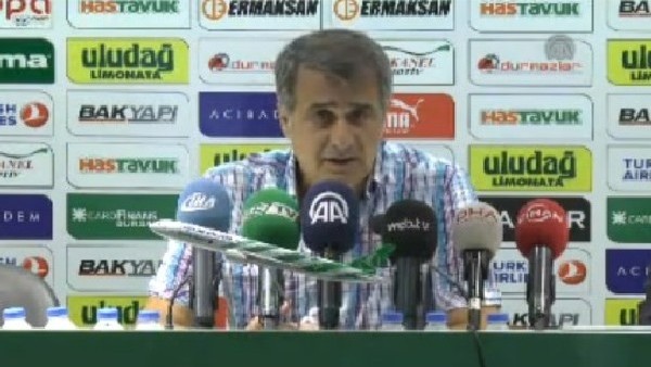 Şenol Güneş: 'Beşiktaş'tan teklif...'