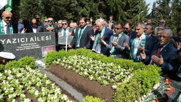 İbrahim Yazıcı mezarı başında anıldı