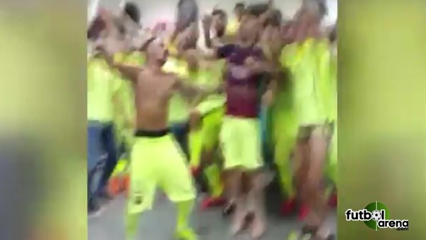 Barcelona'nın çılgın şampiyonluk sevinci