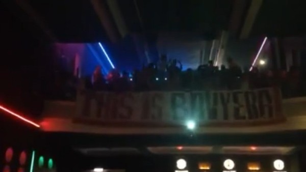 Galatasaray taraftarından çılgın kutlama