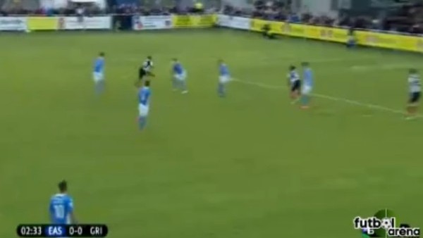 Konferans Ligi'nde çılgın bir gol!