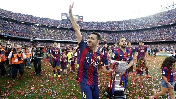 Xavi, Camp Nou'ya veda etti