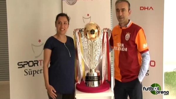 Galatasaray'ın kupası tanıtıldı
