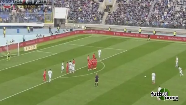 Hulk adeta ateş etti! Müthiş gol...