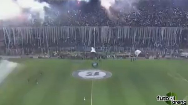 Superclasico'da muhteşem taraftar şovu!