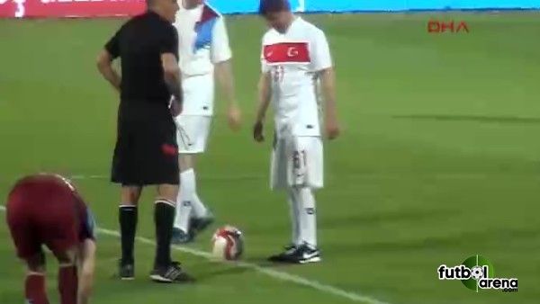 Ahmet Davutoğlu 3 gol attı